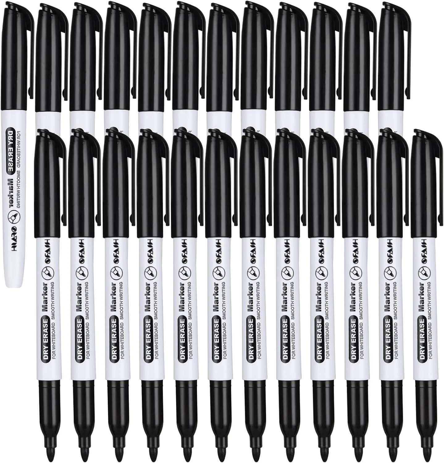 SFAIH Fine Tip Dry Erase Markers - 24