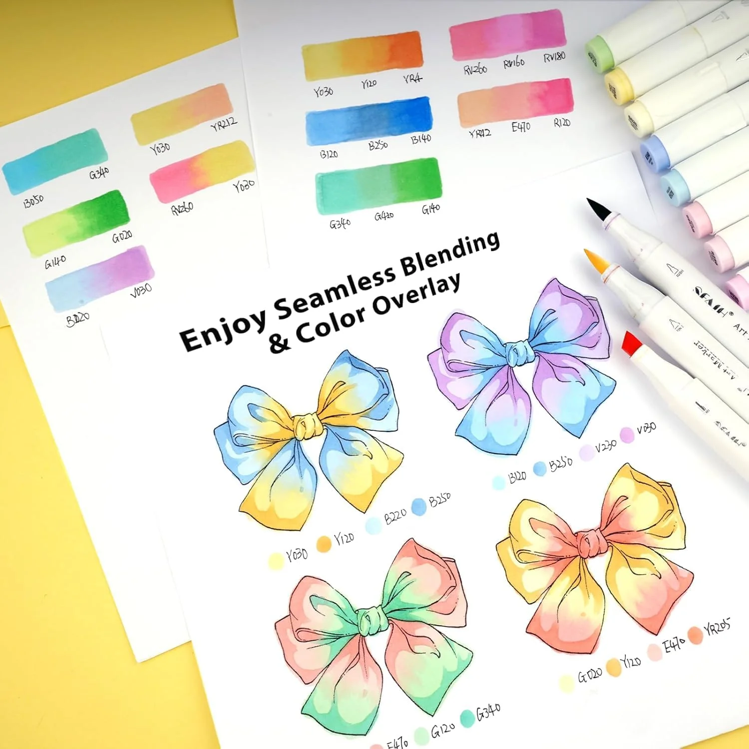 SFAIH Alcohol Markers Brush & Fine - 101