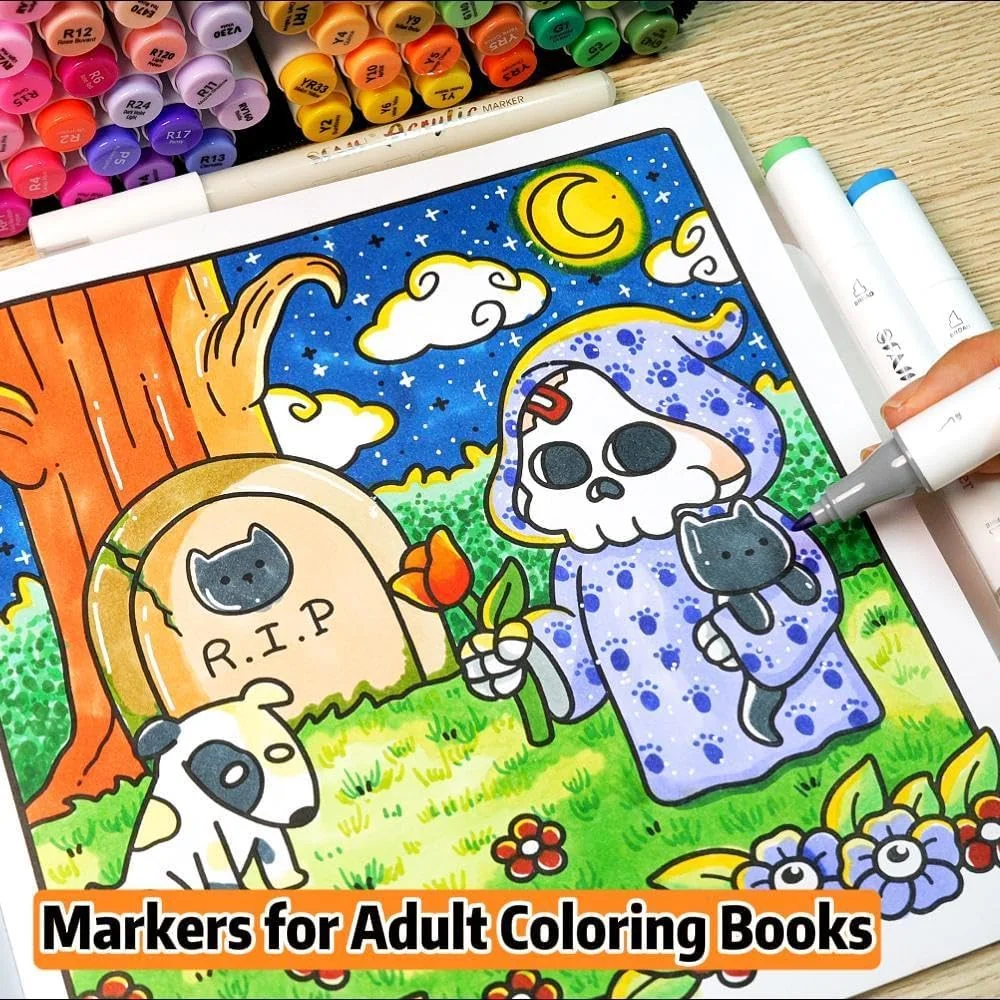 SFAIH Alcohol Markers Chisel & Fine - 121