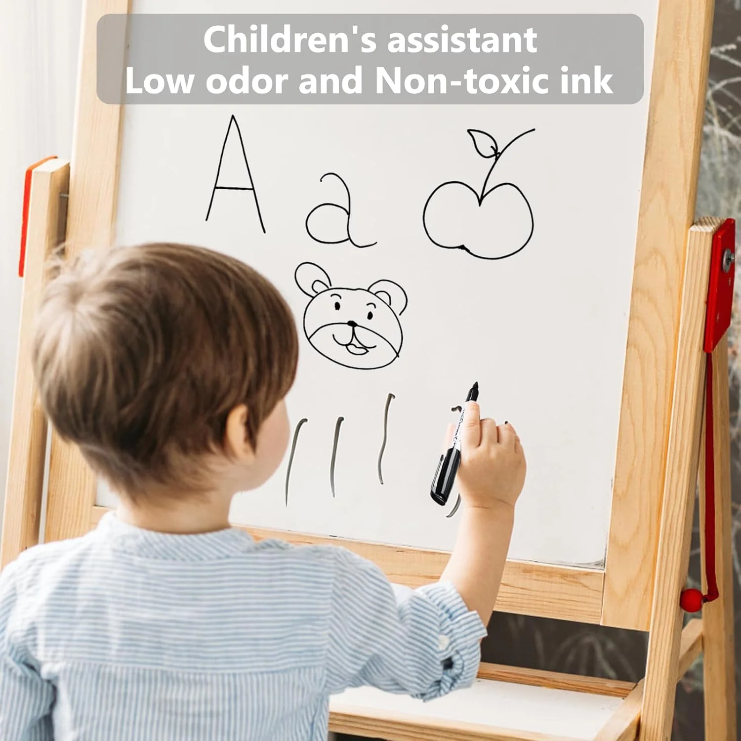 SFAIH Dry Erase Markers Fine Tip - 6