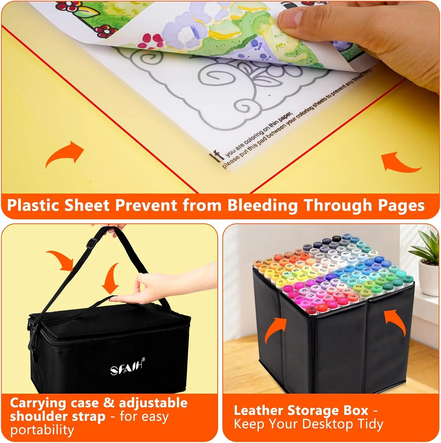 SFAIH Alcohol Markers Fine & Chisel - 169