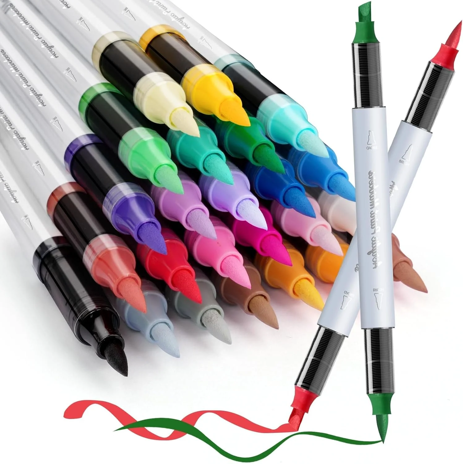 SFAIH Acrylic Paint Creative Markers, 24 Colors Dual