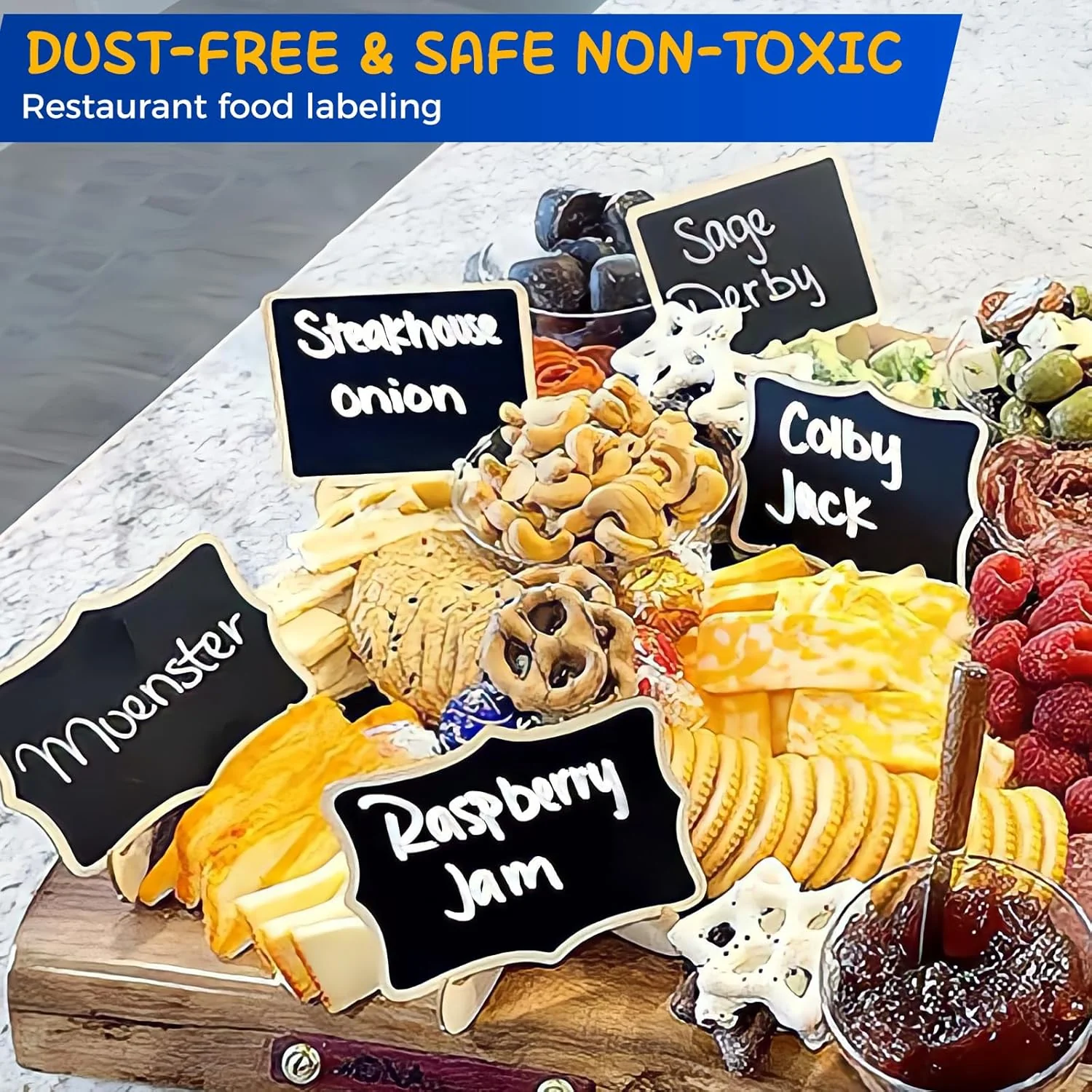 SFAIH White Liquid Chalk Markers for Blackboard, Glass