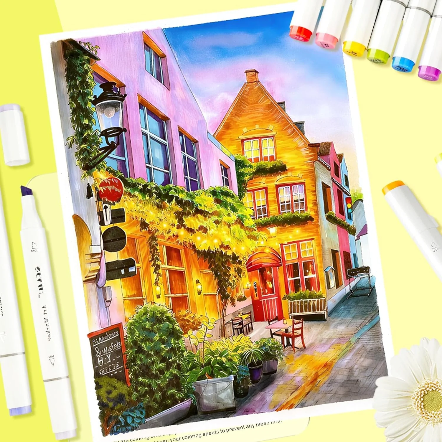 SFAIH Alcohol Markers Fine & Chisel - 169