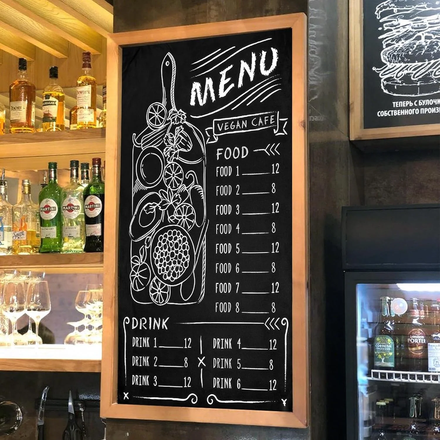 SFAIH Liquid Chalk Markers for Bhalkboard - White