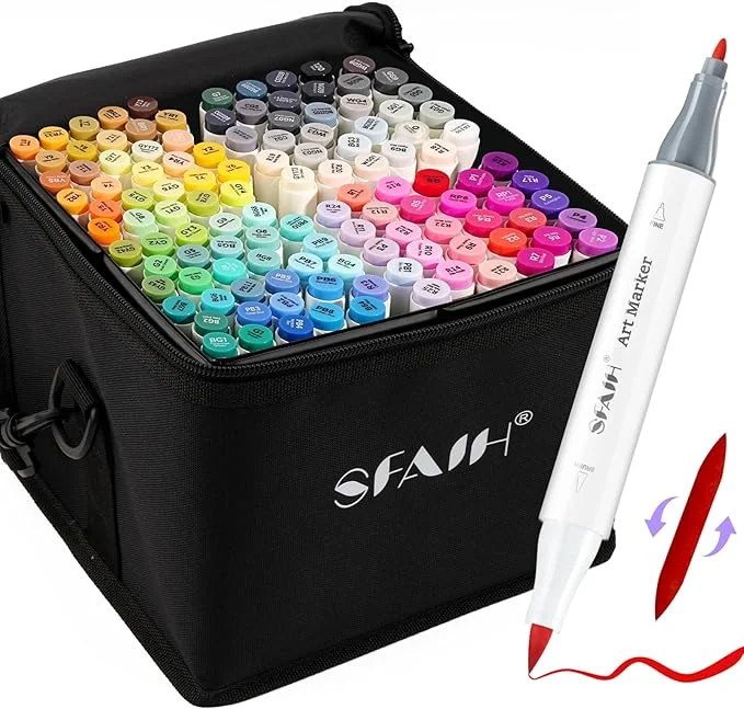 SFAIH Alcohol Markers Brush & Fine - 121