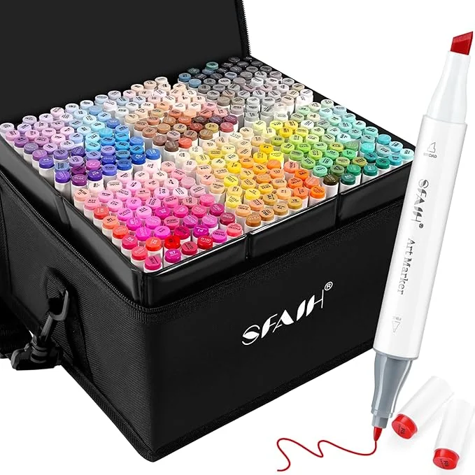 SFAIH Alcohol Markers Fine & Chisel - 321