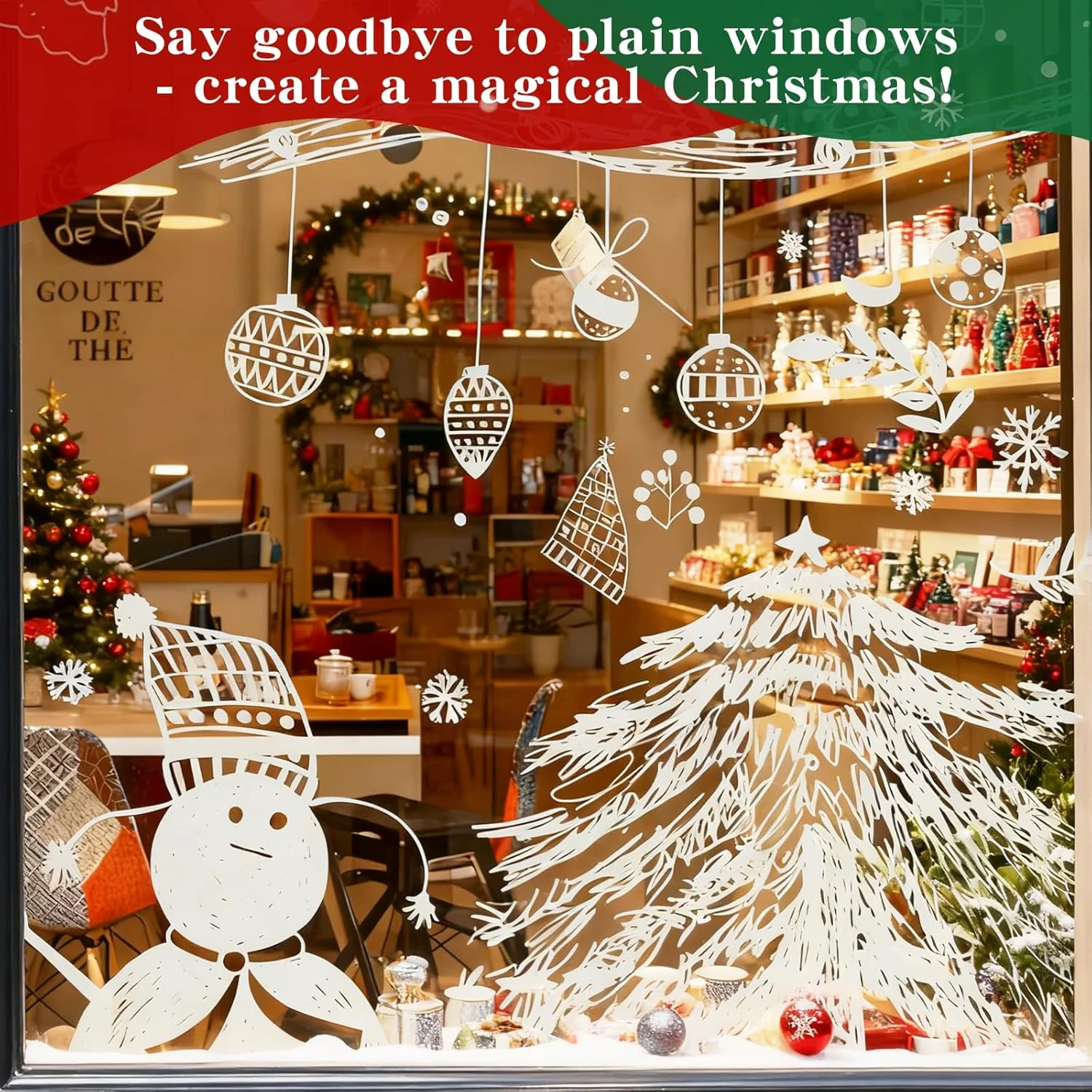 SFAIH White Liquid Chalk Markers for Blackboard, Glass